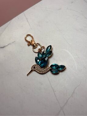 🩵 Blue Bird Bag Charm